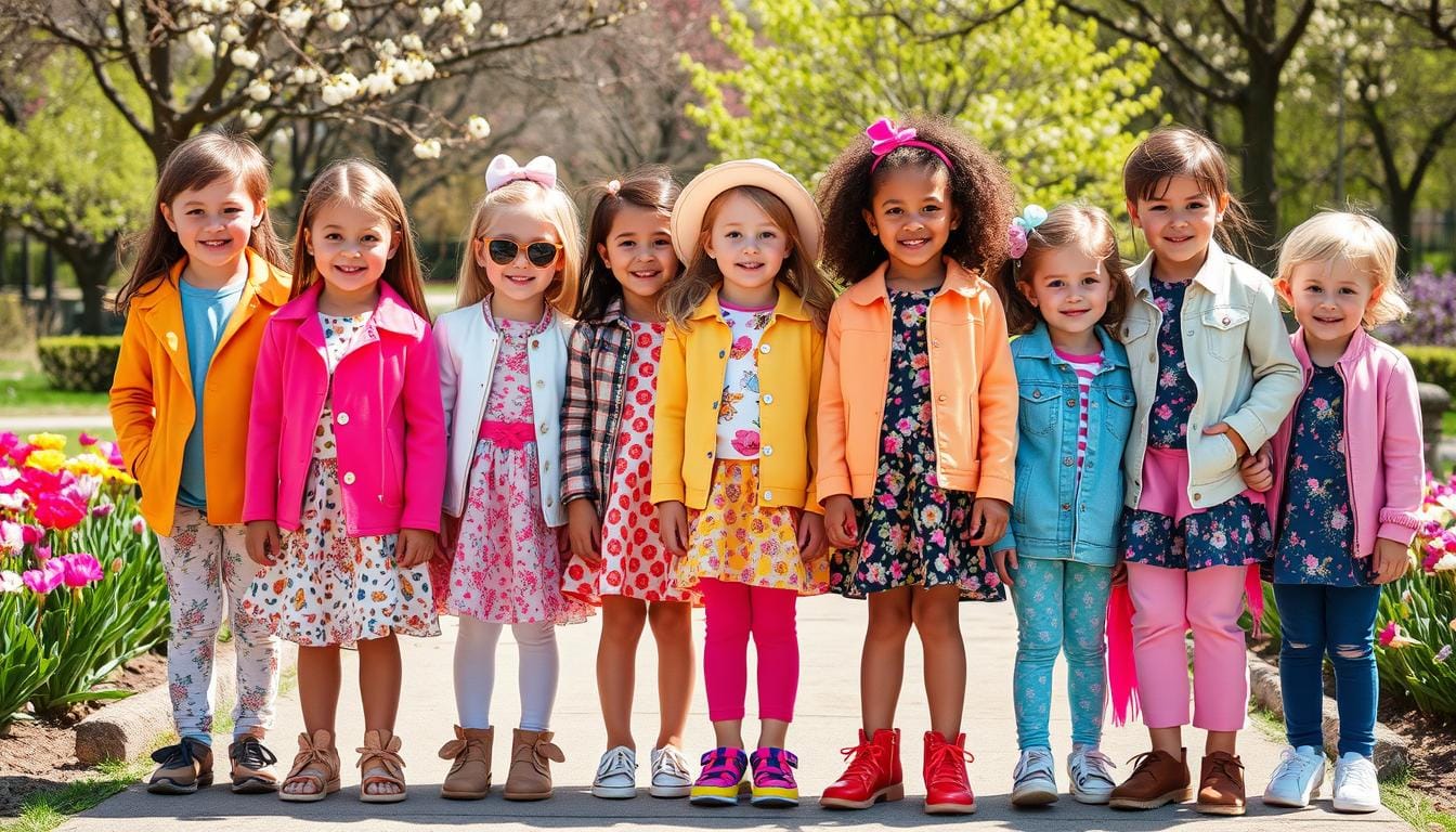 Moda infantil primavera 2024: La moda busca a los pequeños.